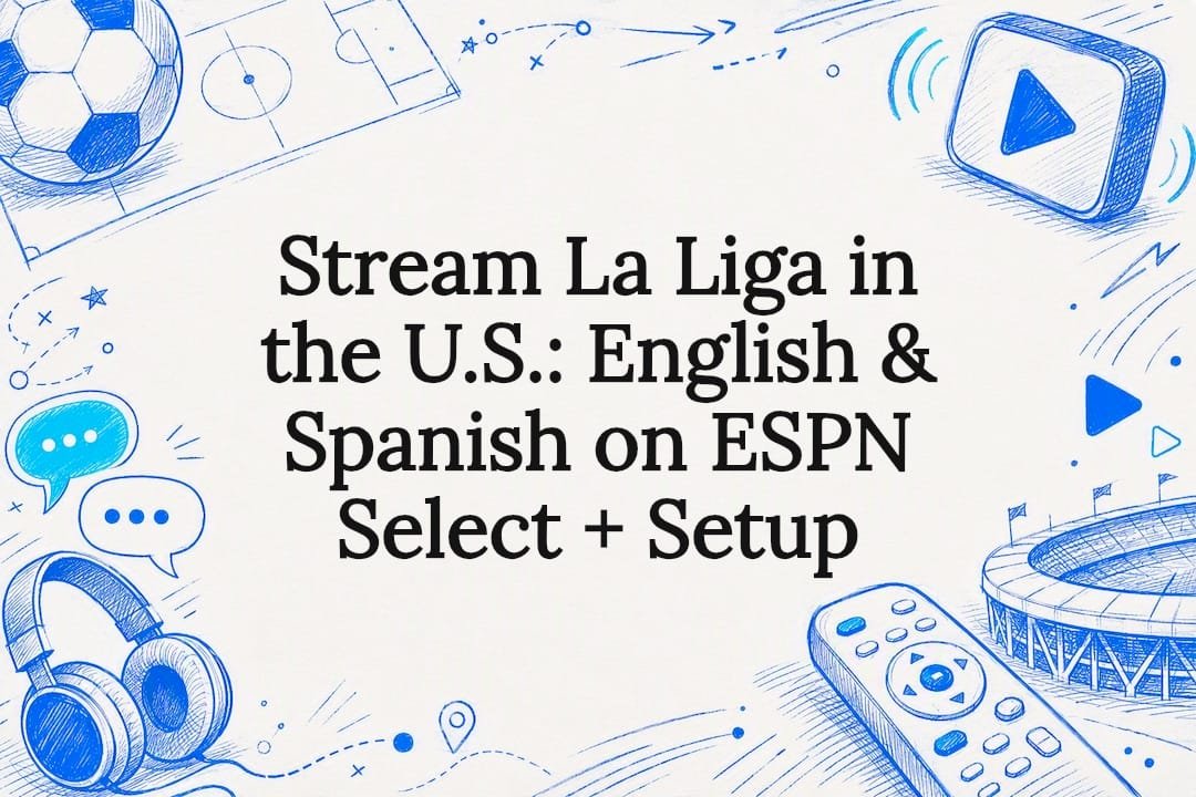 La Liga streaming guide title card