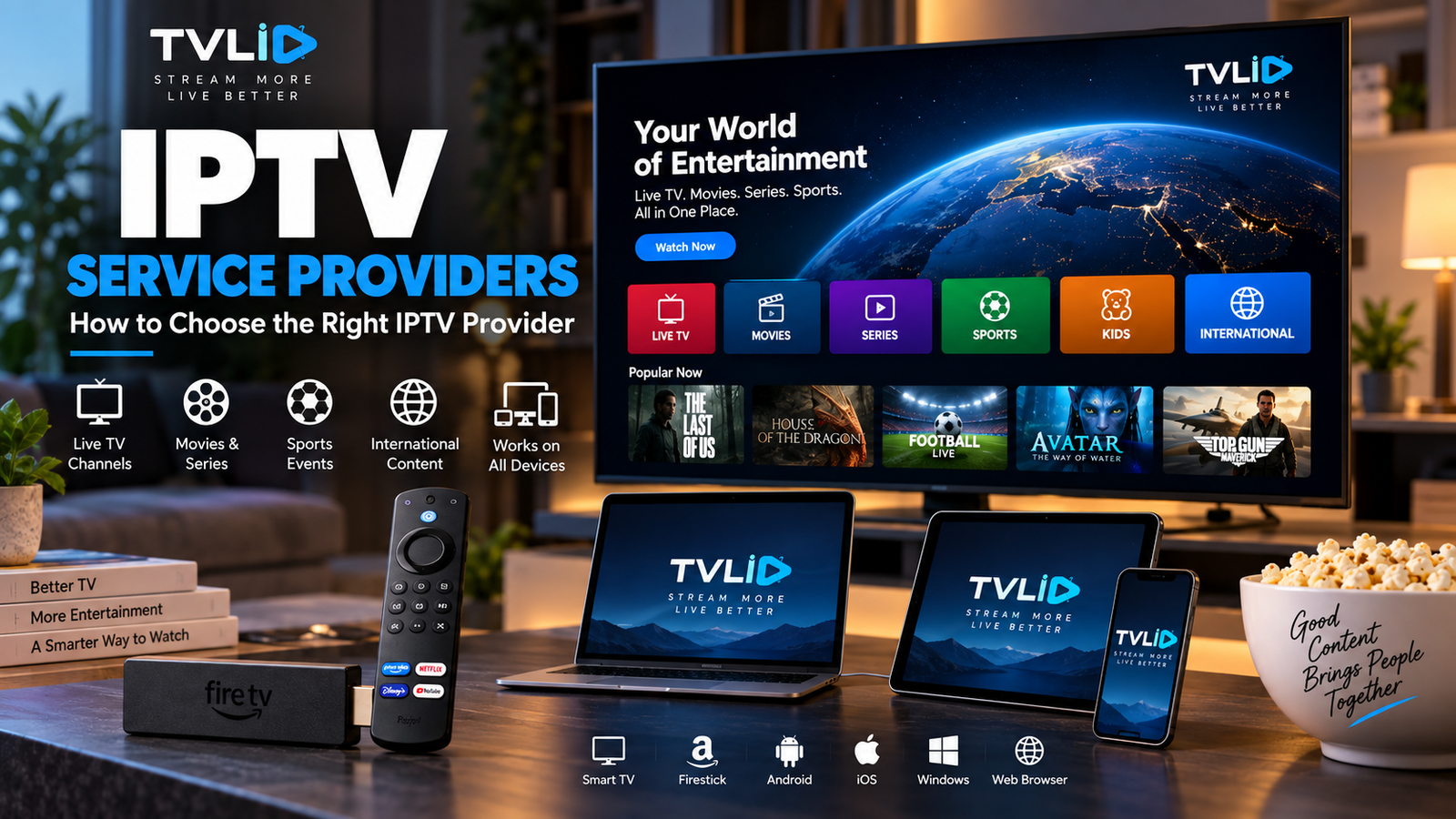 IPTV service providers guide for choosing an IPTV provider